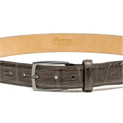 Avvenice - Astrea - Crocodile Belt - Brown - Handmade in Italy - Exclusive Luxury Collection - Avvenice