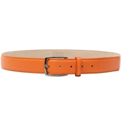 Avvenice - Astrea - Premium Leather Belt - Orange - Handmade in Italy - Exclusive Luxury Collection - Avvenice