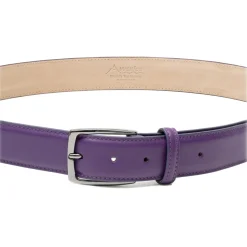 Avvenice - Astrea - Premium Leather Belt - Purple - Handmade in Italy - Exclusive Luxury Collection - Avvenice