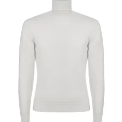 Avvenice - Athus - Man Loro Piana Cashmere Turtleneck Sweater - White - Knitwear - Luxury Exclusive Collection - Avvenice