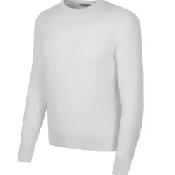 Avvenice - Athus - Man Loro Piana Cashmere Crew Neck Sweater - White - Knitwear - Luxury Exclusive Collection - Avvenice