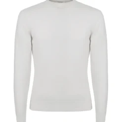 Avvenice - Athus - Man Loro Piana Cashmere Crew Neck Sweater - White - Knitwear - Luxury Exclusive Collection - Avvenice