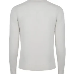 Avvenice - Athus - Man Loro Piana Cashmere Crew Neck Sweater - White - Knitwear - Luxury Exclusive Collection - Avvenice