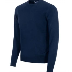 Avvenice - Athus - Man Loro Piana Cashmere Crew Neck Sweater - Blue - Knitwear - Luxury Exclusive Collection - Avvenice