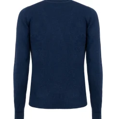 Avvenice - Athus - Man Loro Piana Cashmere Crew Neck Sweater - Blue - Knitwear - Luxury Exclusive Collection - Avvenice