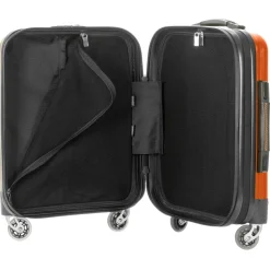 Avvenice - Aura - Aluminum and Carbon Fiber Trolley - Orange - Handmade in Italy - Exclusive Luxury Collection - Avvenice