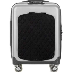 Avvenice - Aura - Aluminum and Carbon Fiber Trolley - Silver - Handmade in Italy - Exclusive Luxury Collection - Avvenice