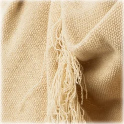 Avvenice - Cape - Precious Cashmere Keffiyeh - Beige - Handmade in Italy - Exclusive Luxury Collection - Avvenice