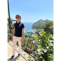 Avvenice - Crocodile Sneakers - Blue - Handmade in Italy - Exclusive Luxury Collection - Avvenice