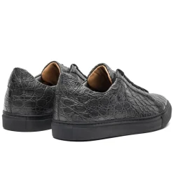 Avvenice - Crocodile Sneakers - Anthracite - Handmade in Italy - Exclusive Luxury Collection - Avvenice