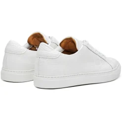 Avvenice - Crocodile Sneakers - White - Handmade in Italy - Exclusive Luxury Collection - Avvenice