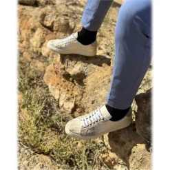 Avvenice - Crocodile Sneakers - Himalaya - Handmade in Italy - Exclusive Luxury Collection - Avvenice