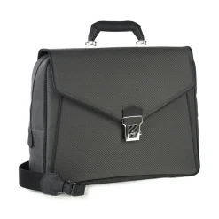 Avvenice - Eclipse - Carbon Fiber Bag - Black - Handmade in Italy - Exclusive Luxury Collection - Avvenice