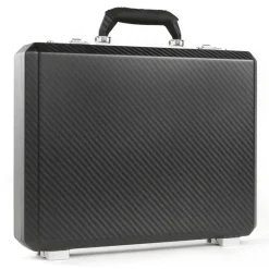 Avvenice - Evo - Business Case - Carbon Fiber Briefcase - Black - Handmade in Italy - Exclusive Luxury Collection - Avvenice