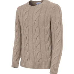 Avvenice - Heaven - Man Loro Piana Cashmere Sweater - Tundra - Knitwear - Luxury Exclusive Collection - Avvenice
