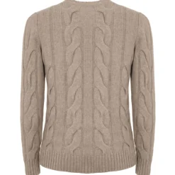 Avvenice - Heaven - Man Loro Piana Cashmere Sweater - Tundra - Knitwear - Luxury Exclusive Collection - Avvenice