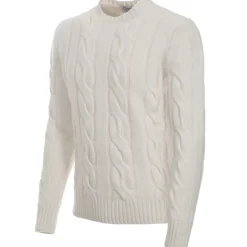 Avvenice - Heaven - Man Loro Piana Cashmere Sweater - White - Knitwear - Luxury Exclusive Collection - Avvenice