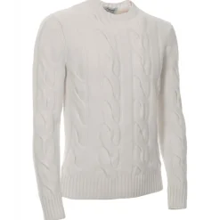Avvenice - Heaven - Man Loro Piana Cashmere Sweater - White - Knitwear - Luxury Exclusive Collection - Avvenice