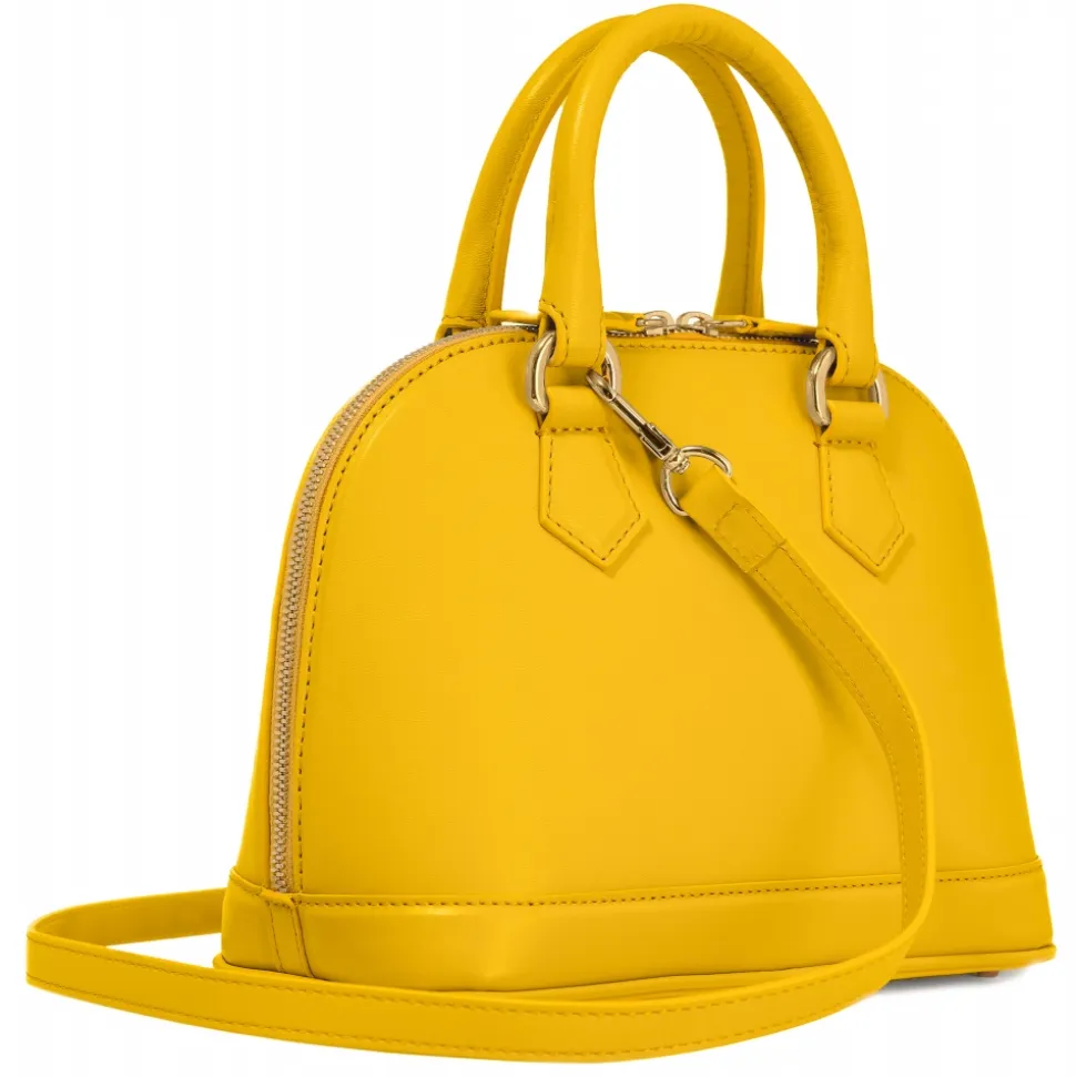 Avvenice - Imperium - Premium Leather Bag - Yellow - Handmade in Italy - Exclusive Luxury Collection - Avvenice