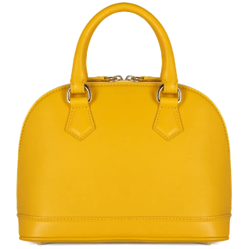 Avvenice - Imperium - Premium Leather Bag - Yellow - Handmade in Italy - Exclusive Luxury Collection - Avvenice