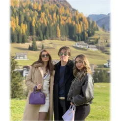 Avvenice - Imperium - Premium Leather Bag - Purple - Handmade in Italy - Exclusive Luxury Collection - Avvenice