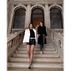 Avvenice - Iris - Crocodile Belt - Pearly White - Handmade in Italy - Exclusive Luxury Collection - Avvenice