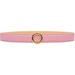 Avvenice - Iris - Premium Leather Belt - Pink - Handmade in Italy - Exclusive Luxury Collection - Avvenice
