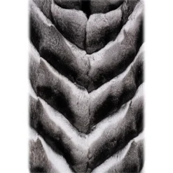 Avvenice - Juliette - Chinchilla Jacket - Black & White - Furs - Coats - Luxury Exclusive Collection - Avvenice