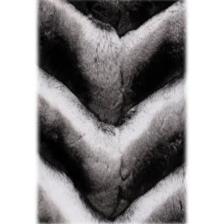 Avvenice - Juliette - Chinchilla Jacket - Black & White - Furs - Coats - Luxury Exclusive Collection - Avvenice