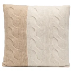 Avvenice - Loro Piana Cashmere Braided Cushion - Cream Beige - Home - Luxury Exclusive Collection - Avvenice