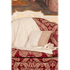 Avvenice - Loro Piana Cashmere Braided Cushion - Cream - Home - Luxury Exclusive Collection - Avvenice