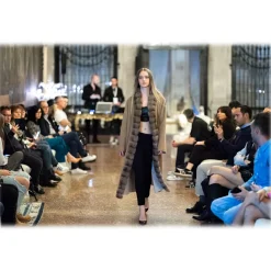 Avvenice - Margot - Cashmere and Sable Coat - Loro Piana Cashmere - Furs - Coats - Luxury Exclusive Collection - Avvenice