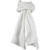 Avvenice - Precious Cashmere Scarf - Pashmina - White - Handmade in Italy - Exclusive Luxury Collection - Avvenice