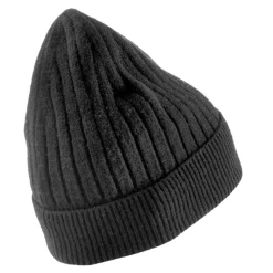 Avvenice - Precious Cashmere Ribbed Cap - Black - Handmade in Italy - Exclusive Luxury Collection - Avvenice