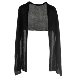 Avvenice - Precious Cashmere Scarf - Pashmina - Black - Handmade in Italy - Exclusive Luxury Collection - Avvenice