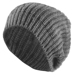 Avvenice - Precious Cashmere Cap - Grey - Handmade in Italy - Exclusive Luxury Collection - Avvenice
