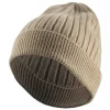 Avvenice - Precious Cashmere Ribbed Cap - Beige - Handmade in Italy - Exclusive Luxury Collection - Avvenice