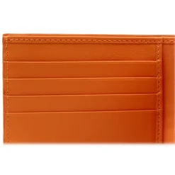 Avvenice - Premium Leather Wallet - Orange - Handmade in Italy - Exclusive Luxury Collection - Avvenice