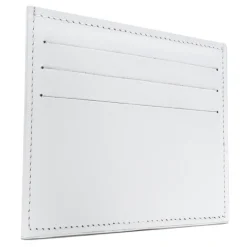 Avvenice - Premium Leather Credit Card Holder - White Fuchsia - Handmade in Italy - Exclusive Luxury Collection - Avvenice