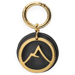 Avvenice - Premium Leather Pendant - Black - Keychain - Handmade in Italy - Exclusive Luxury Collection - Avvenice