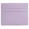 Avvenice - Premium Leather Credit Card Holder - Lilac - Handmade in Italy - Exclusive Luxury Collection - Avvenice