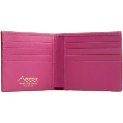 Avvenice - Premium Leather Wallet - Red Fuchsia - Handmade in Italy - Exclusive Luxury Collection - Avvenice