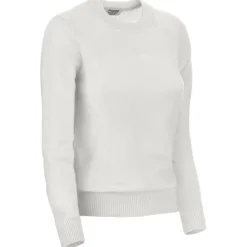 Avvenice - Theria - Woman Loro Piana Cashmere Crew Neck Sweater - White - Knitwear - Luxury Exclusive Collection - Avvenice