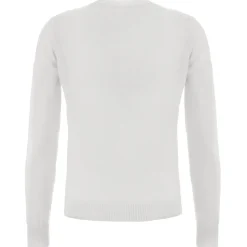 Avvenice - Theria - Woman Loro Piana Cashmere V-Neck Sweater - White - Knitwear - Luxury Exclusive Collection - Avvenice