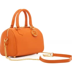 Avvenice - Thesaura - Premium Leather Bag - Orange - Handmade in Italy - Exclusive Luxury Collection - Avvenice