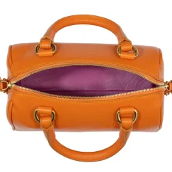 Avvenice - Thesaura - Premium Leather Bag - Orange - Handmade in Italy - Exclusive Luxury Collection - Avvenice