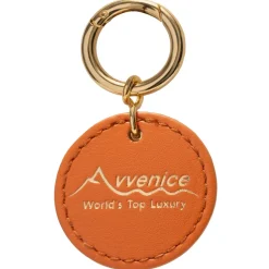 Avvenice - Thesaura - Premium Leather Bag - Orange - Handmade in Italy - Exclusive Luxury Collection - Avvenice