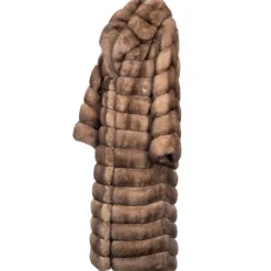 Avvenice - Vivienne - Barguzinsky Sable Coat - Furs - Coats - Luxury Exclusive Collection - Avvenice