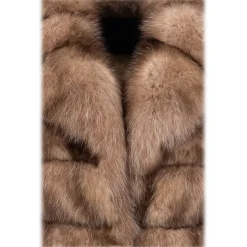 Avvenice - Vivienne - Barguzinsky Sable Coat - Furs - Coats - Luxury Exclusive Collection - Avvenice