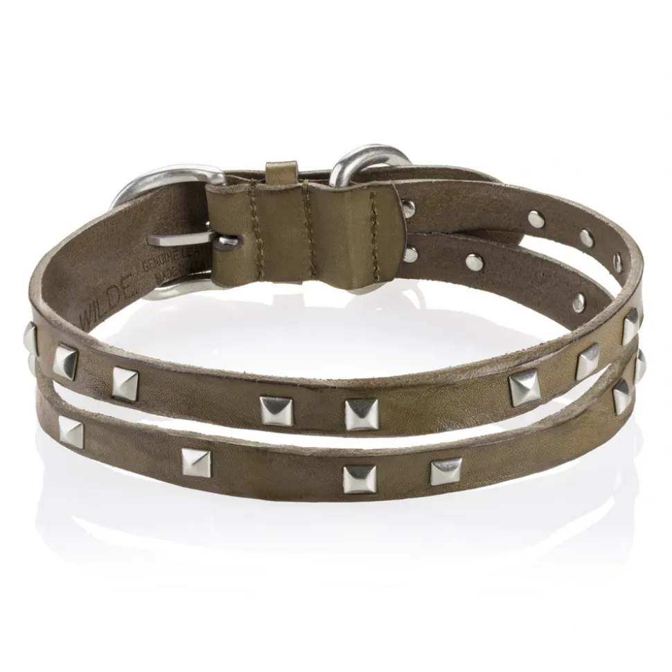B Wilde Collection - Cairo Collar - Clay - Cairo Collection - Leather Collar - High Quality Luxury - Avvenice